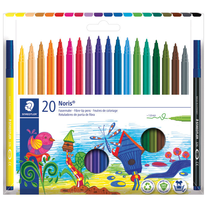 Flomaster školski  20boja noris staedtler 326 c20