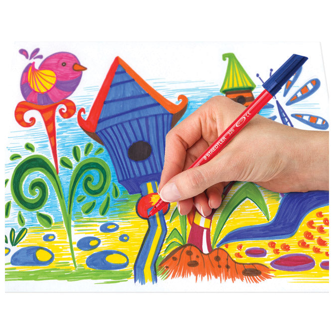 Flomaster školski  20boja noris staedtler 326 c20