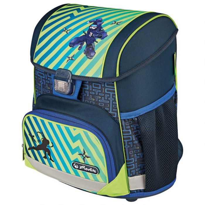 TORBA ŠKOLSKA ANATOMSKA LOOP FUNKY NINJA HERLITZ 50043170 * DO ISTEKA ZALIHA