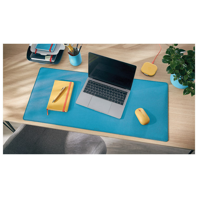 Namizna podloga 80x40cm cosy leitz 52680061 modra
