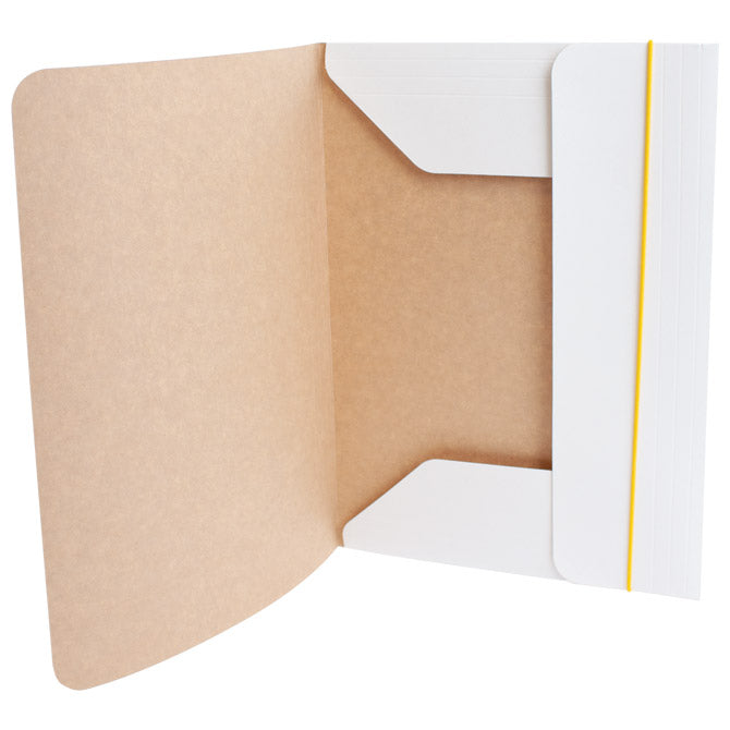 FASCIKL KLAPA S GUMICOM KARTON KRAFT A4 6563 BIJELI
