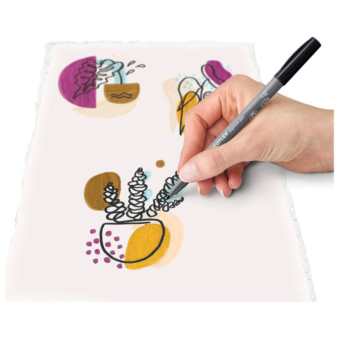 SET LINE ART&BOTANICAL PK10 DESIGN JOURNEY STAEDTLER 61 371-2