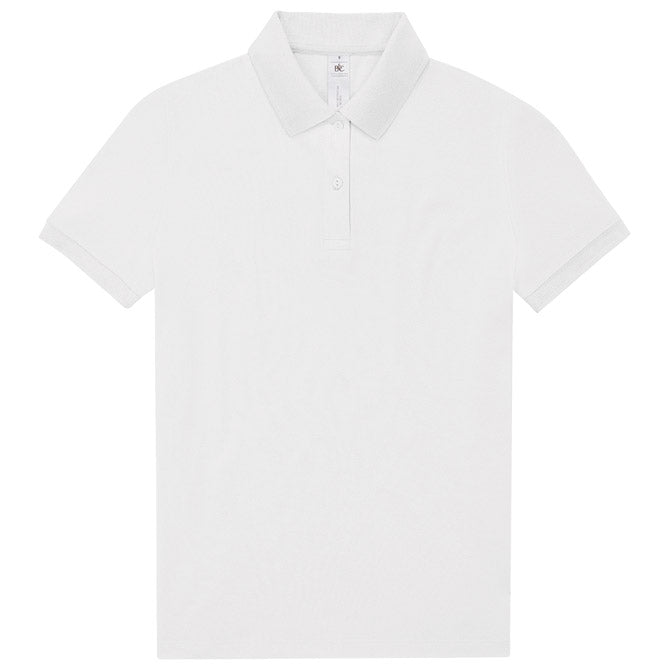MAJICA KRATKI ROKAVI B&C MYPOLO180 ŽENSKA 180G BELA XL