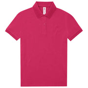 MAJICA KRATKI RUKAVI B&C MYPOLO180 WOMEN 180G ROZA S
