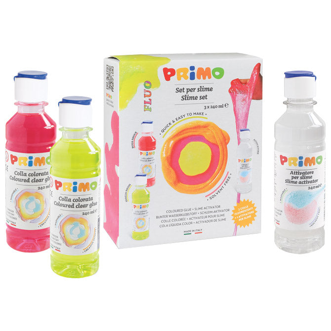 SET SLIME 240MLX2BOJE PLUS AKTIVATOR FLUO CMP.3314SLIMESET3 SORTIRANO