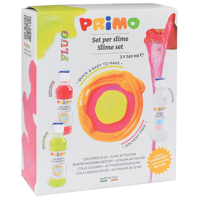 SET SLIME 240MLX2BARVI PLUS AKTIVATOR FLUO CMP.3314SLIMESET3 SORTIRANO