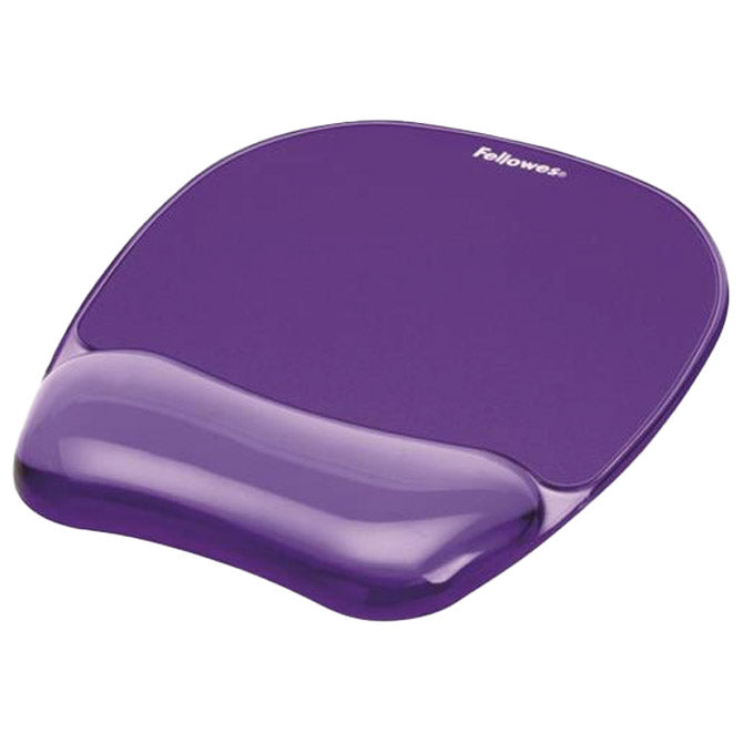 PODLOGA ZA MIŠA GEL CRYSTALS FELLOWES 9144104 LJUBIČASTA