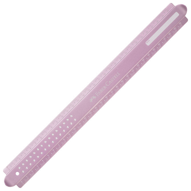 Ravnalo pvc 30 cm Sparkle Faber-Castell 172030 sort