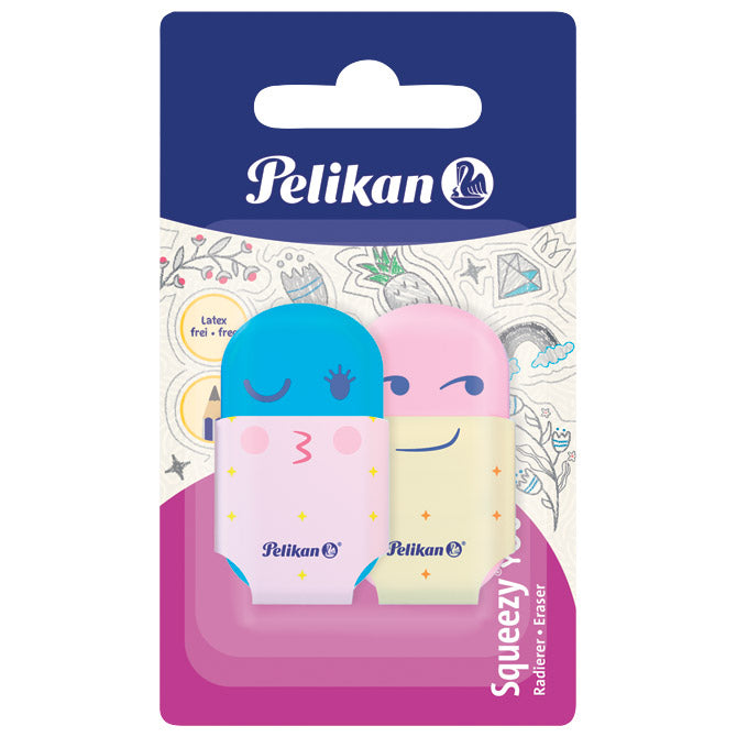 GUMICA SQUEEZY YOU PK2 PELIKAN 606219 SORTIRANO BLISTER