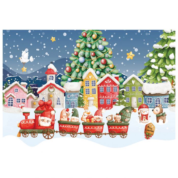 PUZZLE 250 KOM KUĆICA CHRISTMAS "WINTER TIME" INTERDRUK * DO ISTEKA ZALIHA