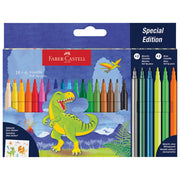 FLOMASTER ŠKOLSKI  18 PLUS 6BOJA DINO FABER CASTELL 554222 BLISTER