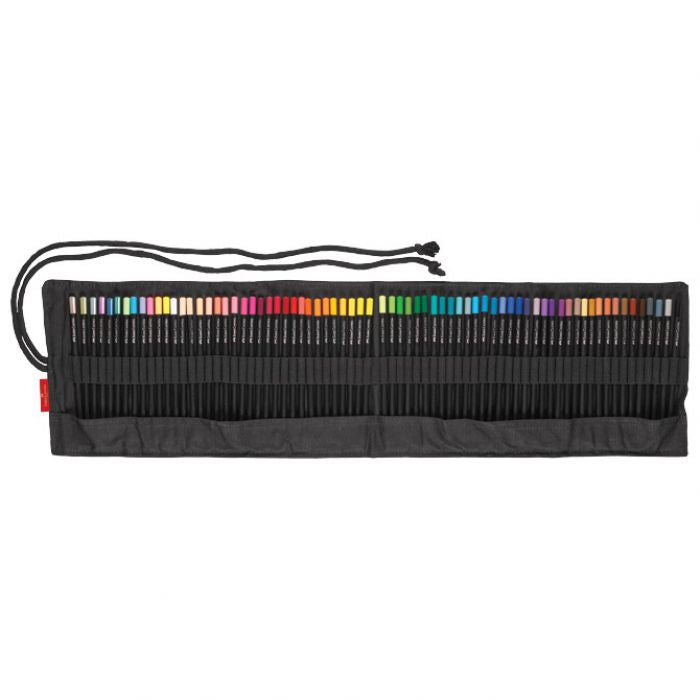 BOJE DRVENE  72BOJE U ROLO ETUI BLACK EDITION FABER CASTELL 116418