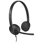 SLUŠALICE PLUS MIKROFON USB H340 LOGITECH CRNE