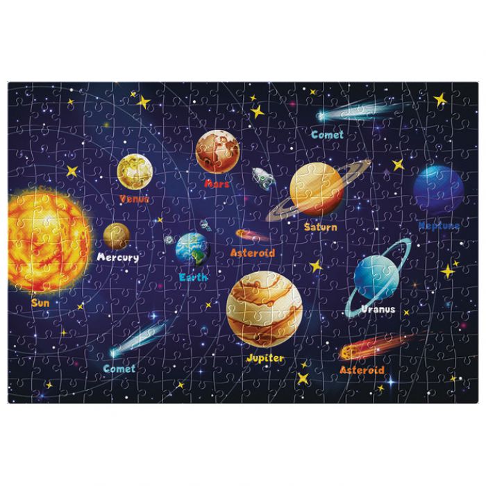 PUZZLE 250 KOM KIDS 6 SOLAR SYSTEM INTERDRUK