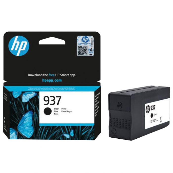 INK JET HP.NO.937 4S6W5NE ORIGINAL CRNI