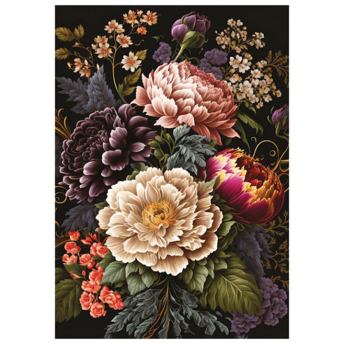 PUZZLE 500 KOM FLOWERS 4 INTERDRUK