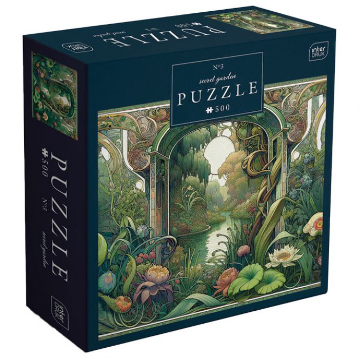 PUZZLE 500 KOM SECRET GARDEN 3 INTERDRUK