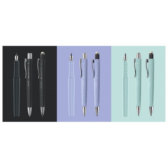 NALIVPERO POLY (F)  FABER CASTELL 241006 CRNO