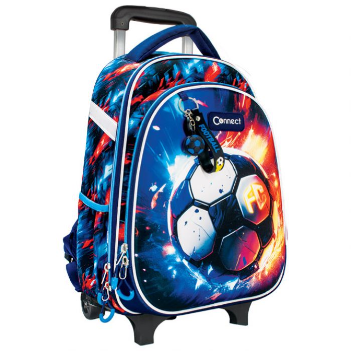 RUKSAK ŠKOLSKI S KOTAČIĆIMA XT FOOTBALL 26.CONNECT