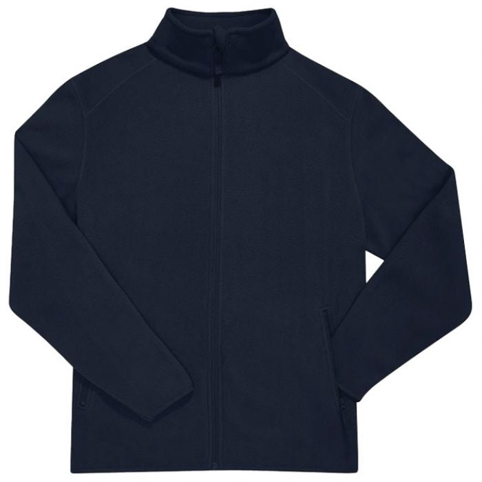 JAKNA ZIP-FLIS B&C RESET POLAR FLEECE TAMNOPLAVA S