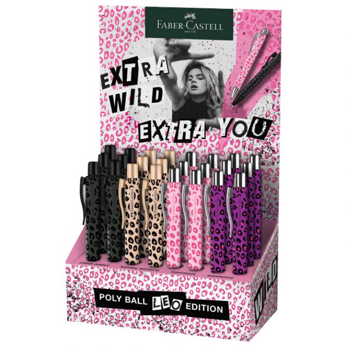 STALAK S OLOVKAMA KEMIJSKIM PK24 POLY BALL LEO  FABER CASTELL 241135