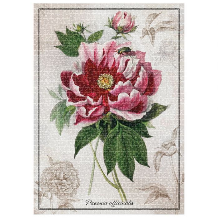PUZZLE 1000 KOM TUBA BOTANIC PEONY INTERDRUK