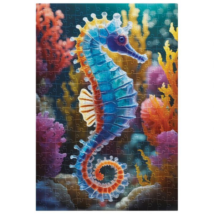 PUZZLE 250 KOM COLORFUL NATURE 7 SEA HORSE INTERDRUK