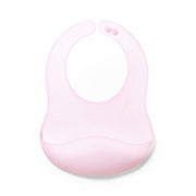 BabyOno Silikonski podbradak ultrathin 6 m+, roza