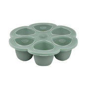 Beaba set od 6 silikonskih posuda za zamrzavanje od 90 ml, Sage green