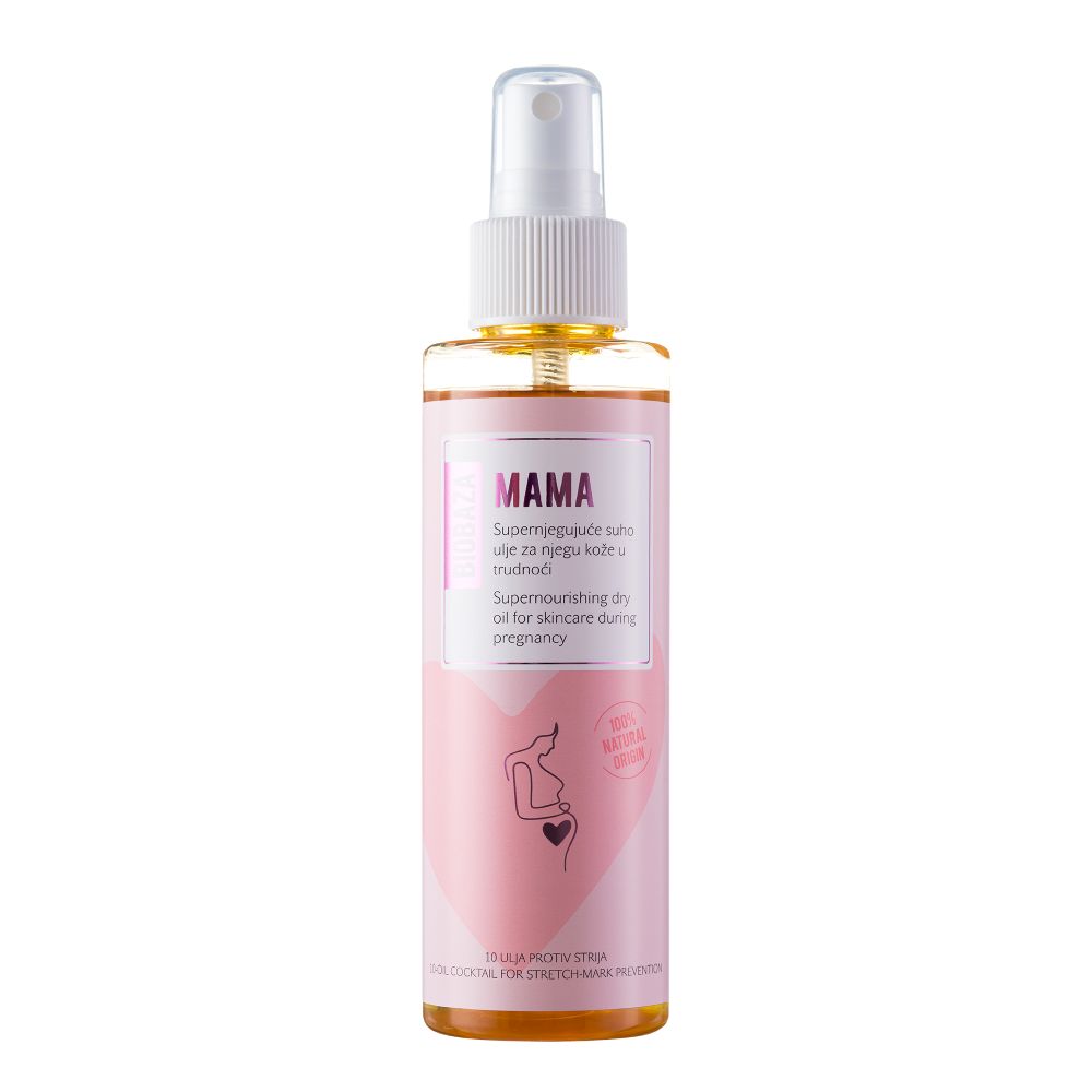 BIOBAZA Mama Supernjegujuće suho ulje protiv strija, 150ml