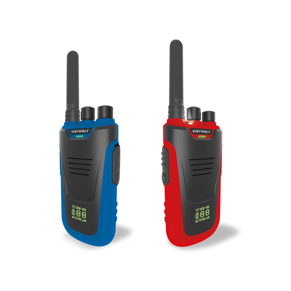 KIDYWOLF walkie-talkie - crveni/plavi