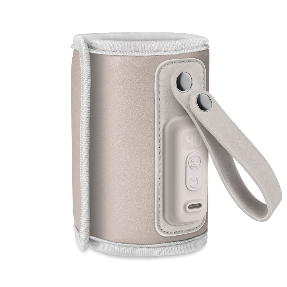 Lionelo Thermup Go električni prijenosni grijač bočica - TERMOSICA, Grey Ash