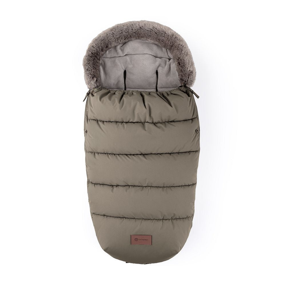 PETITE&MARS Footmuff Comfy 4 u 1 zimska vreća za kolica, Mocha Mousse