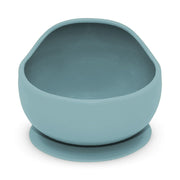 PETITE&MARS Silikonska zdjelica s vakuumom 360 ml Take&Match 6 m+, Frosted Sky