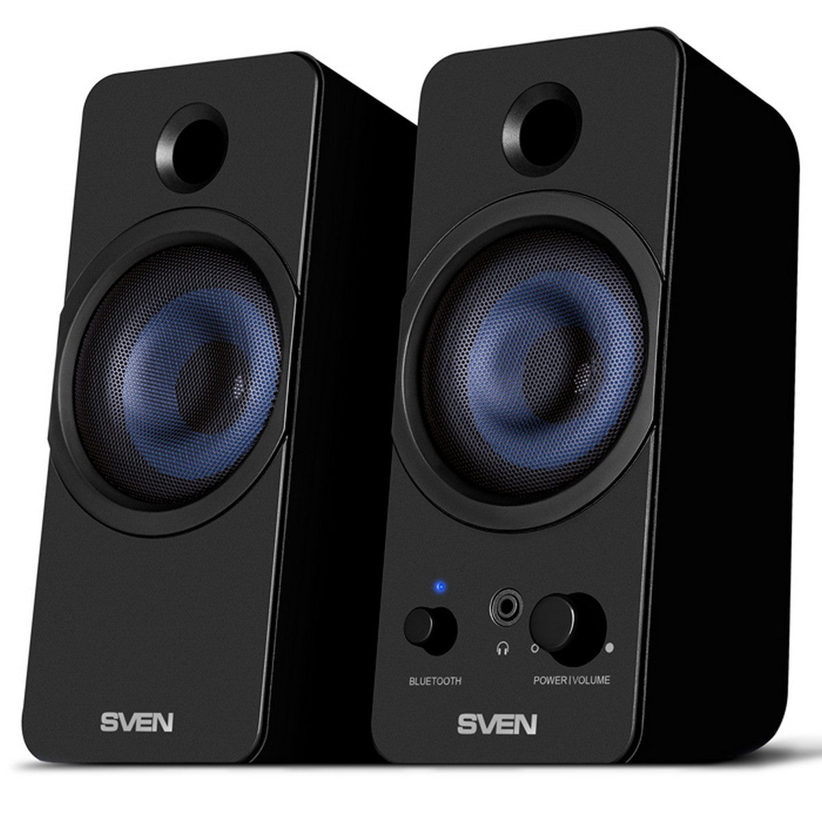 SVEN 431 2.0 zvučnici za računalo, crni, USB, izlazna snaga 2x3W (RMS), Bluetooth