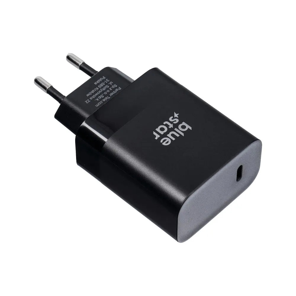 BLUE STAR 3A 45W nabíječka typu C PD QC4.0 TFB-TC-45W - černá