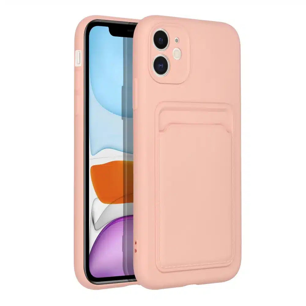 Card Case Silikonska torbica sa držačem kartica za iPhone 11