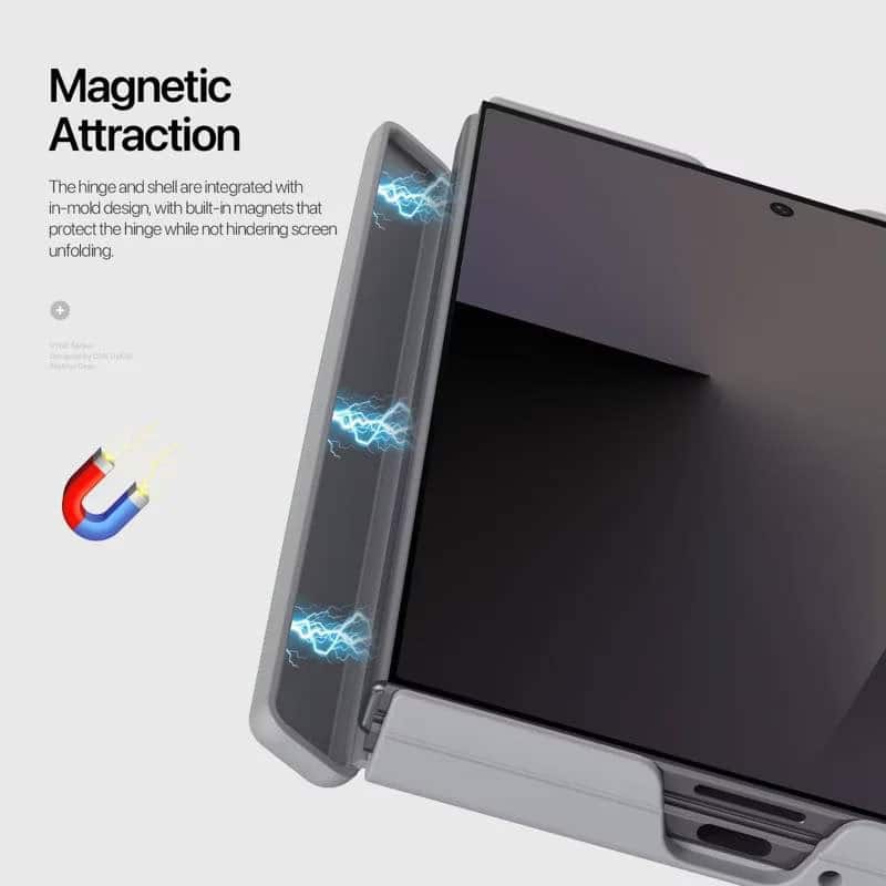 Dux Ducis Premium Vyne serija MagSafe maska za Samsung Galaxy Z Fold8 - siva
