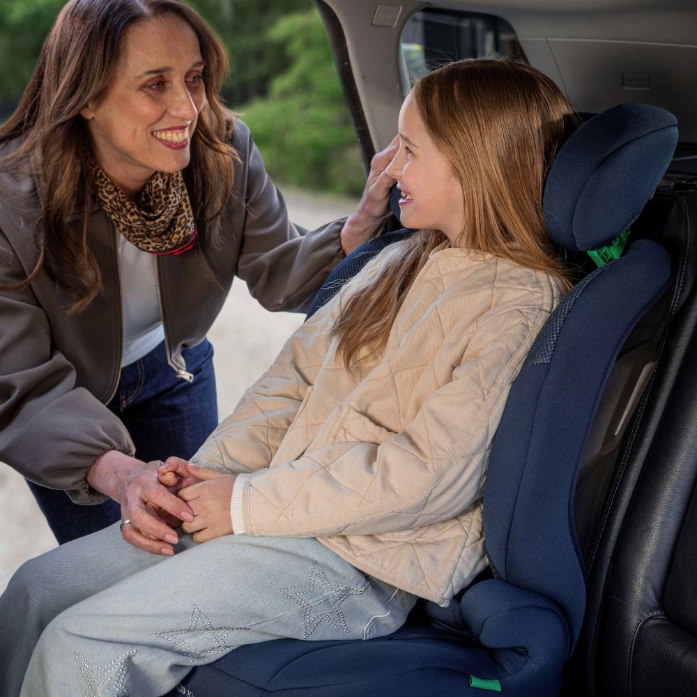 Kinderkraft autosjedalica Comfort Up 2 plus i-Size 9-36 kg (76-150 cm) bez Isofix-a, Black