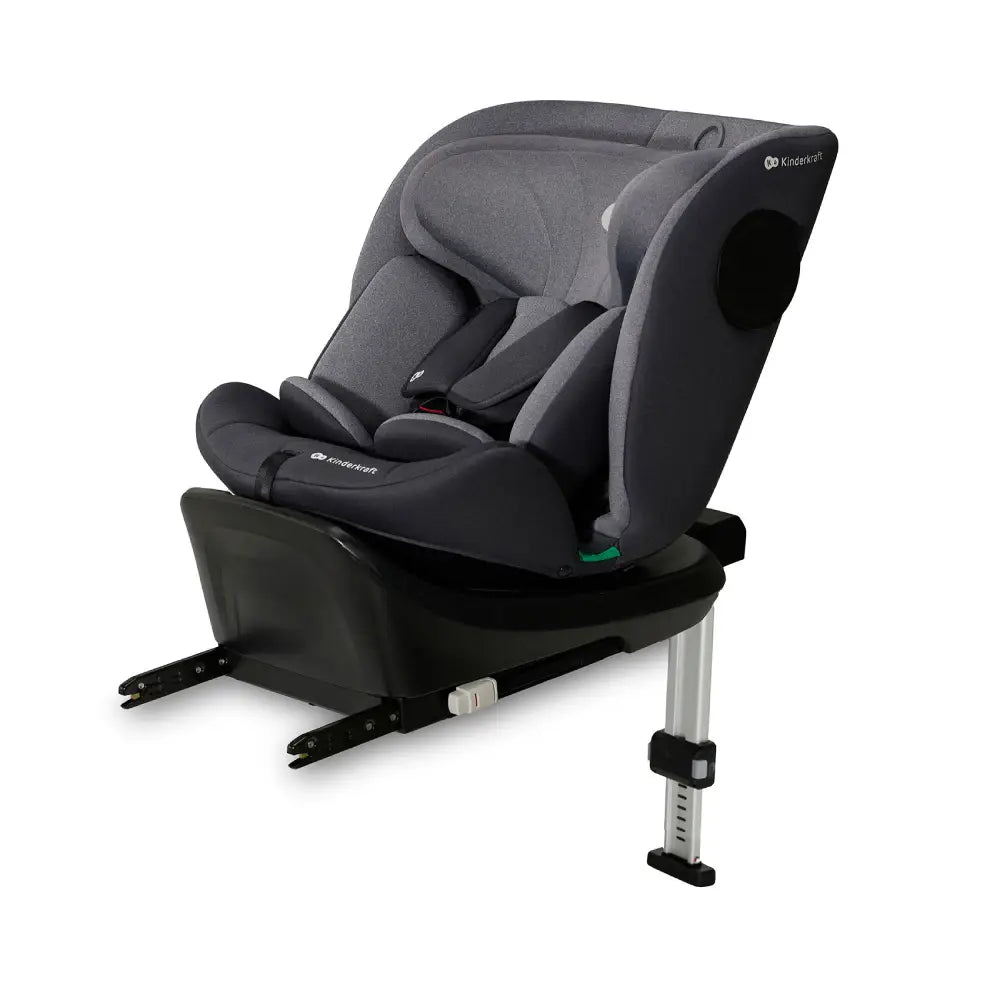 Kinderkraft I-360 i-Size autosjedalica 0-36 kg (40-150 cm), siva