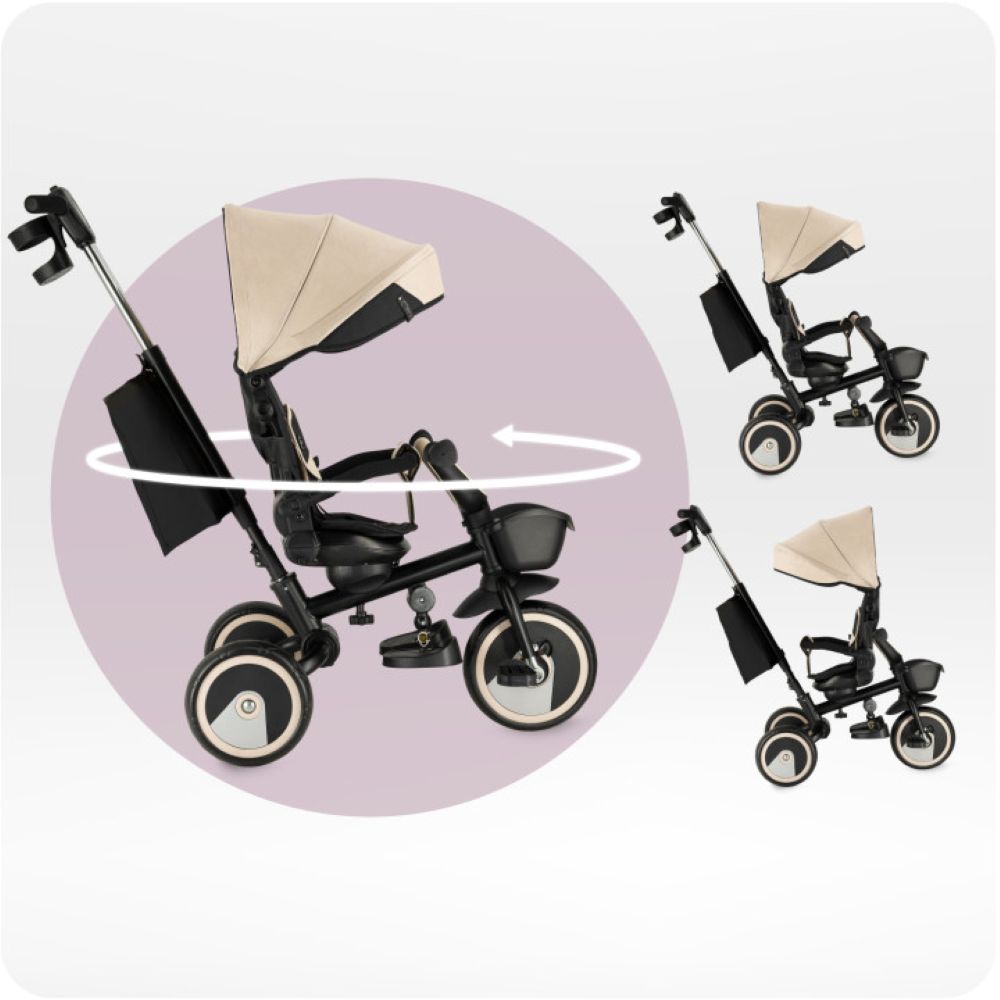 MoMi IVI tricikl, beige