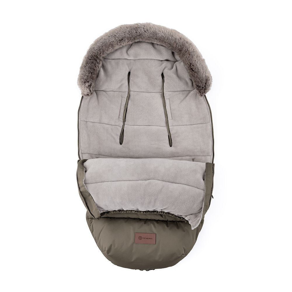 PETITE&MARS Footmuff Comfy 4 u 1 zimska vreća za kolica, Mocha Mousse