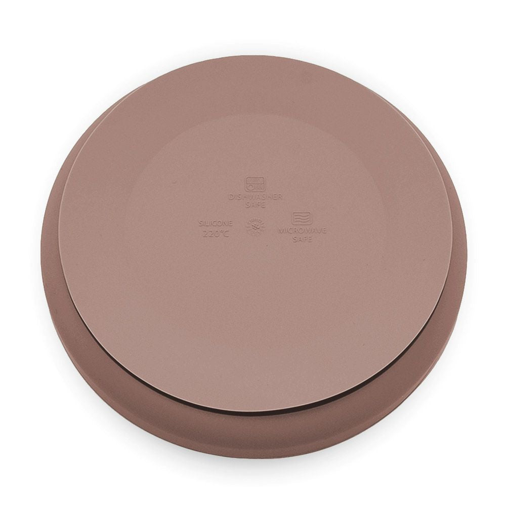 PETITE&MARS Silikonski tanjur s vakuumom 6 m+ Take&Match, Velvet Latte