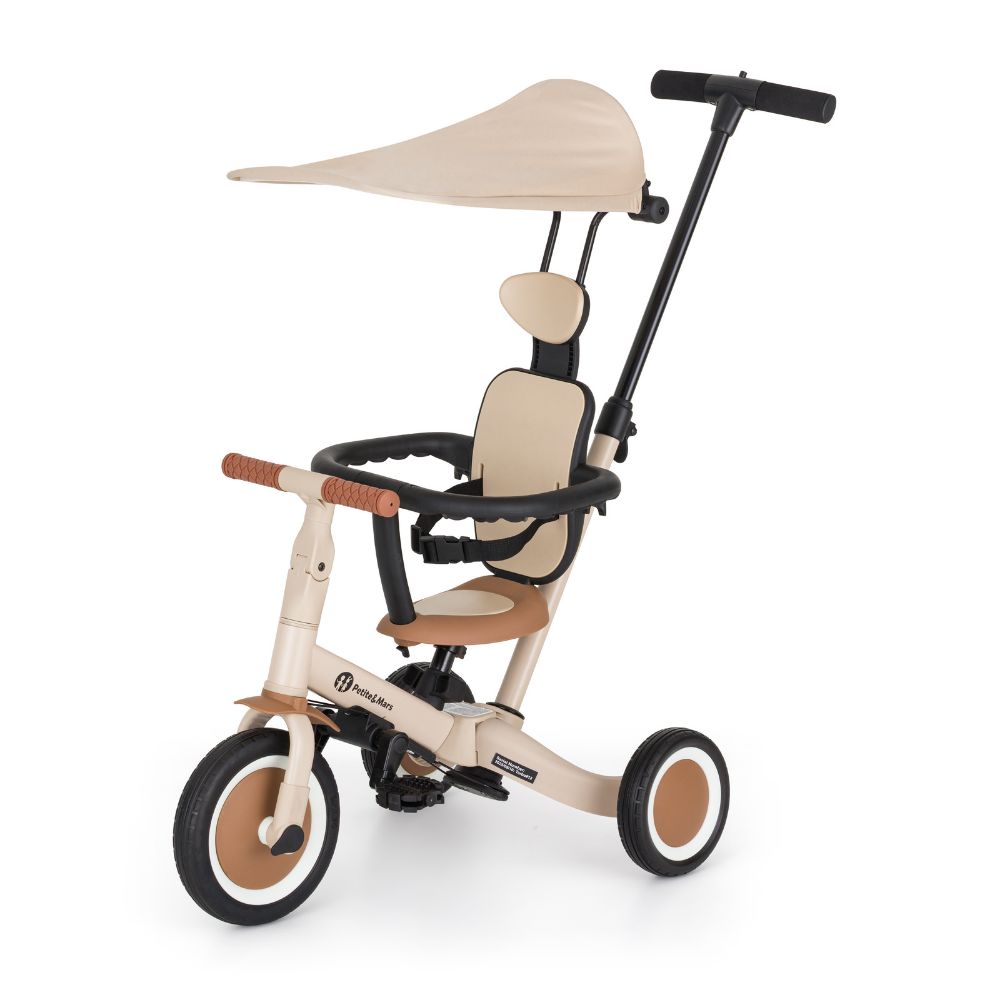 PETITE&MARS Tricikl Turbo Plus 5 u 1, Desert Sand