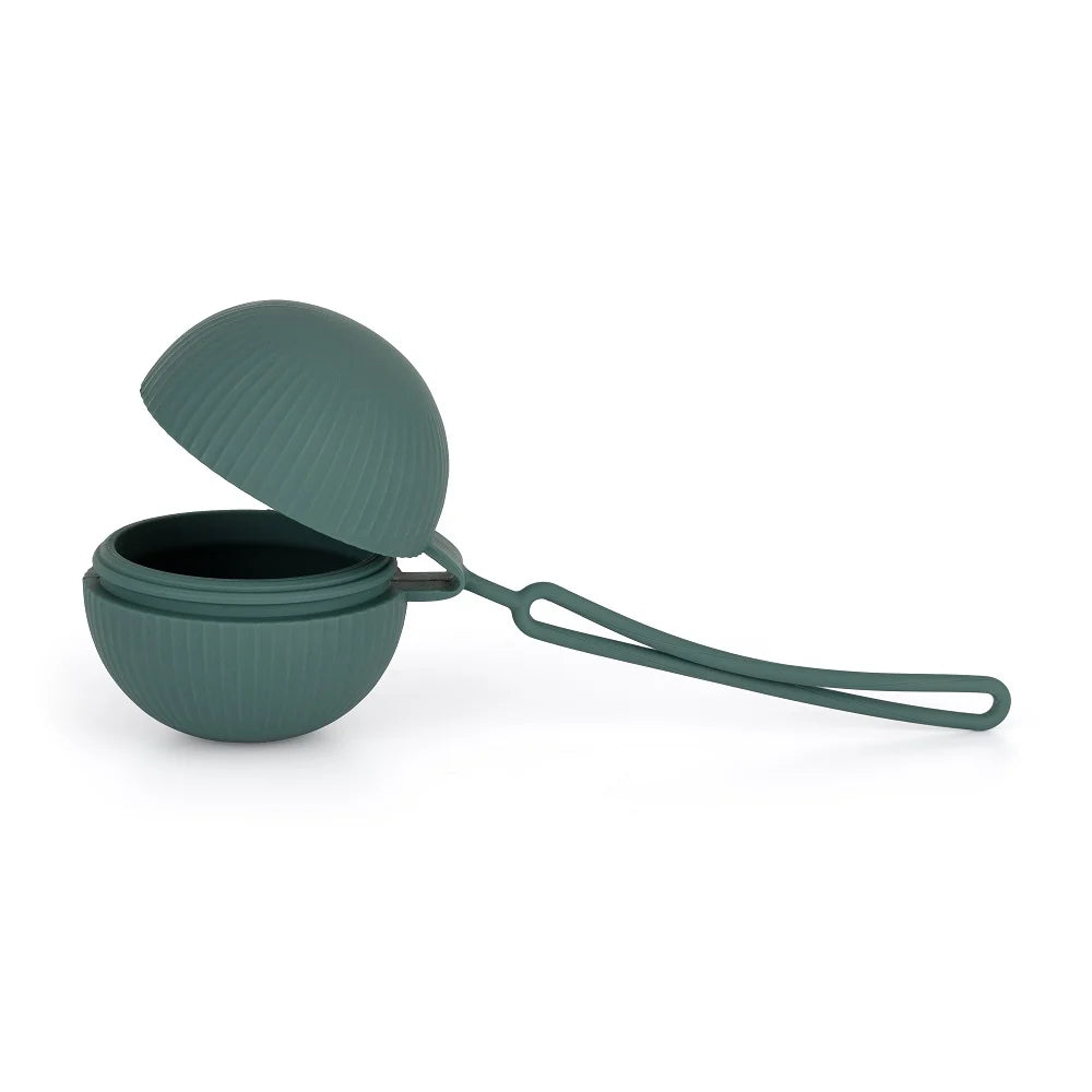 PETITE&MARS Silikonska kutijica za dudu, Misty Green