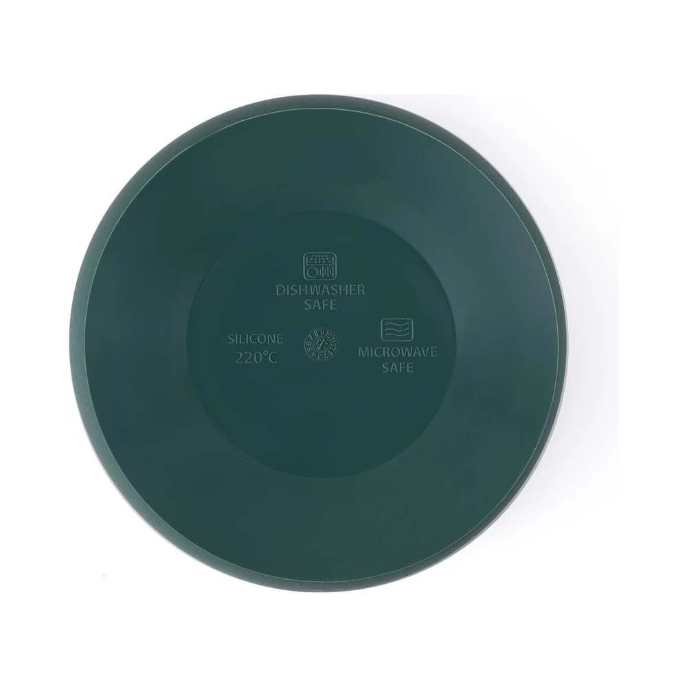 PETITE&MARS Silikonska zdjelica s vakuumom 450 ml Take&Match 6 m+, Misty Green