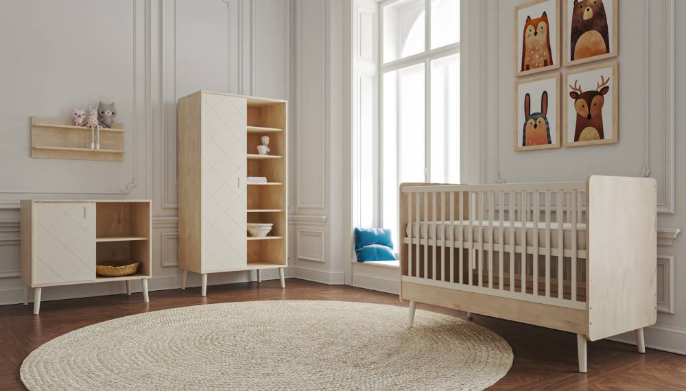 Faktum Peak ormar, Natural Oak-White