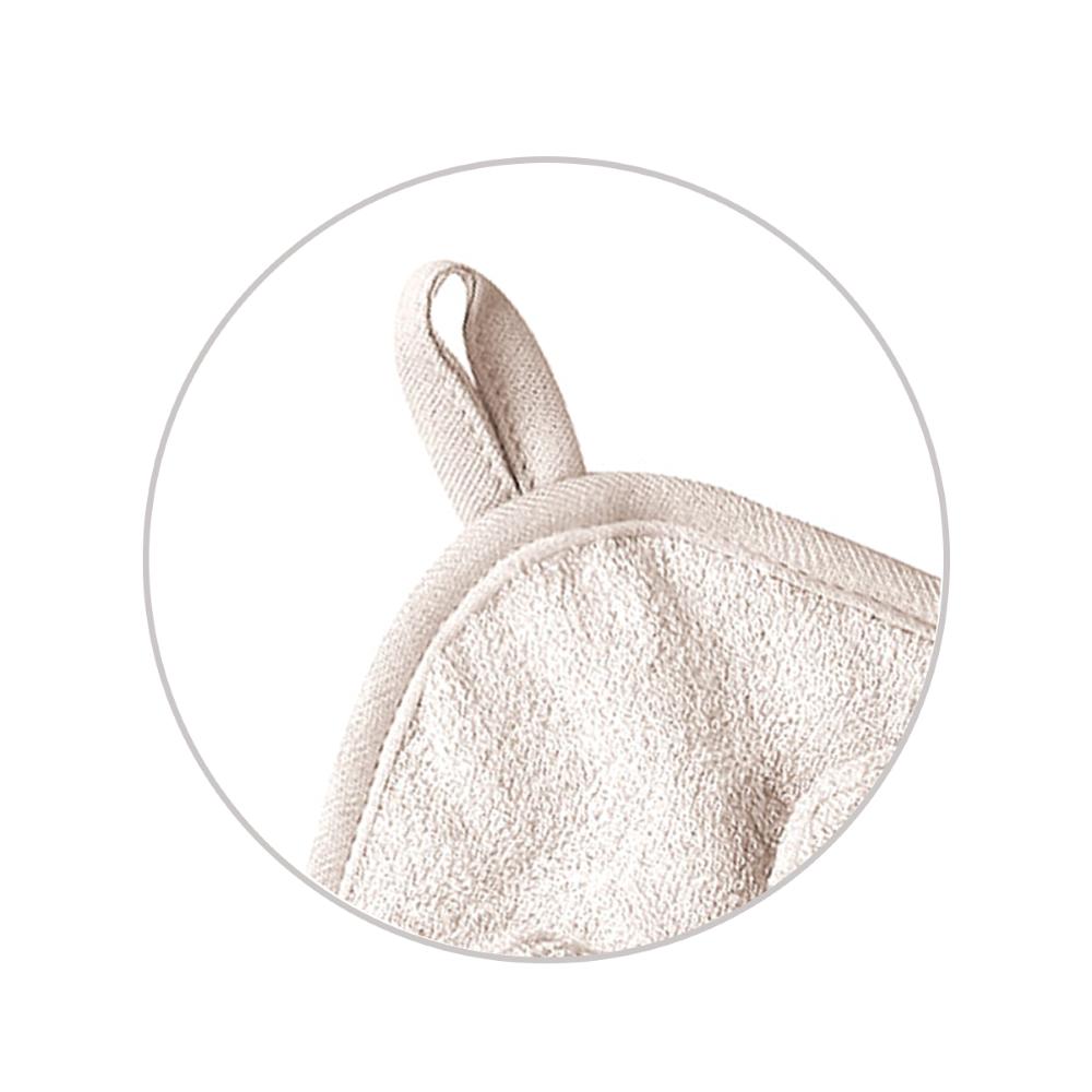 BabyOno Ručnik bambus 100x100 cm, with ears, svijetlo bež