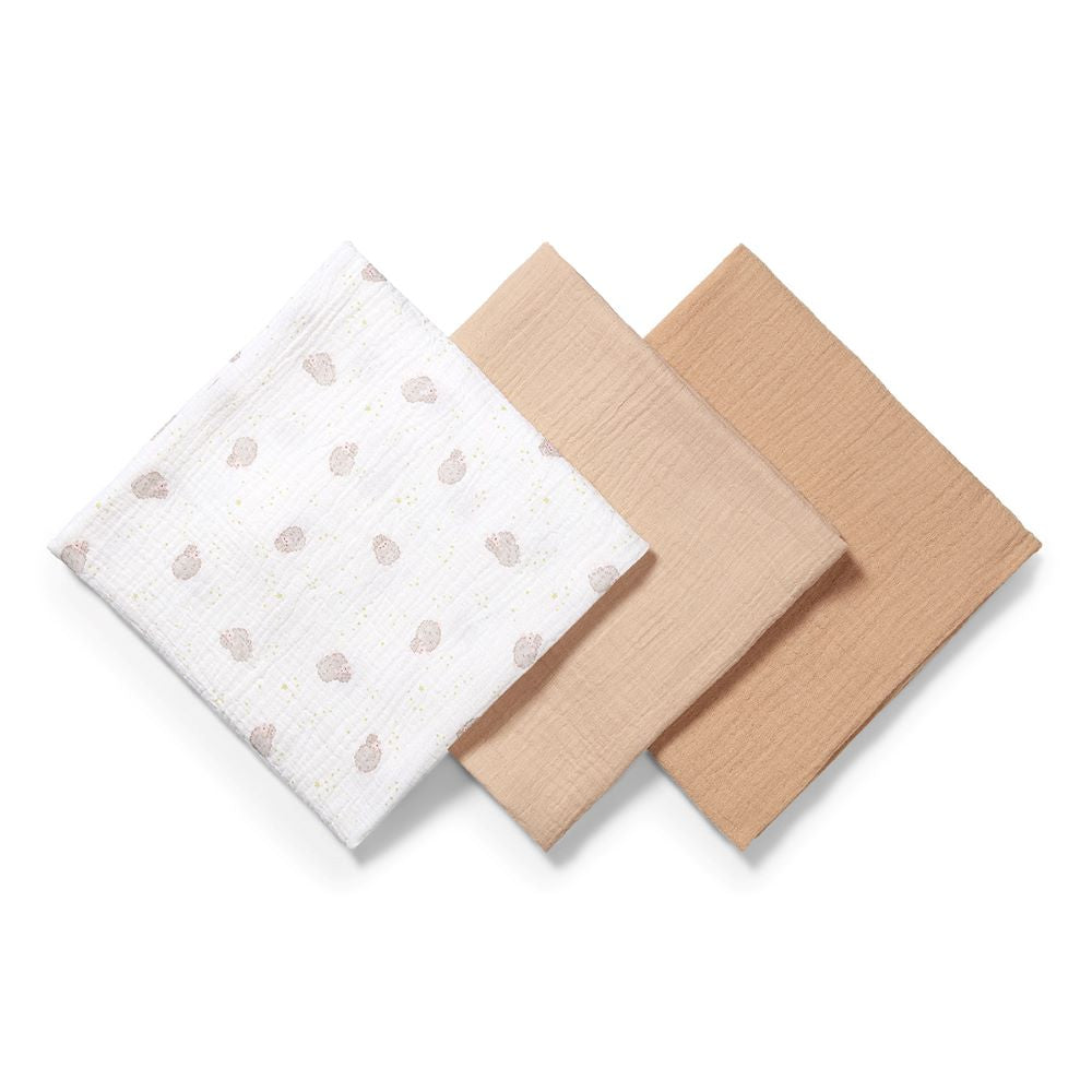 BabyOno Tetra pelene Muslin Ovca, bež