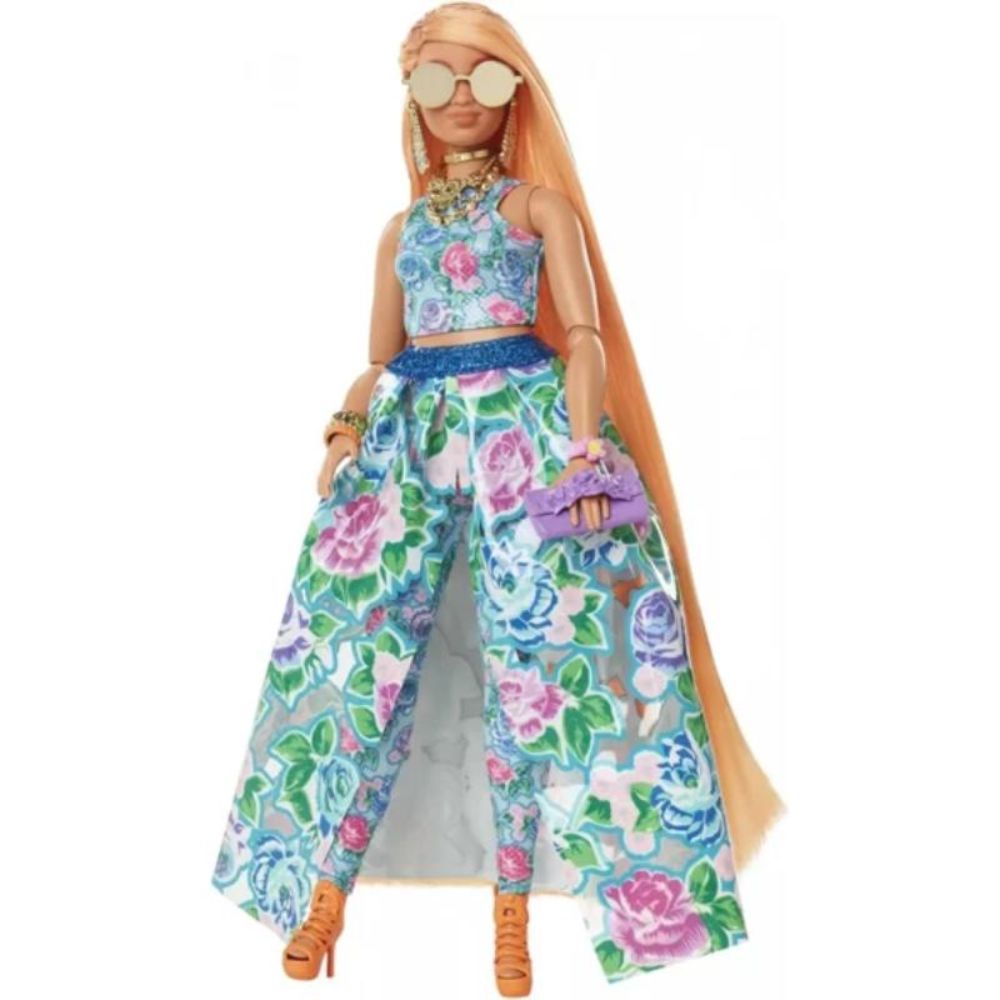 Barbie lutka extra fancy s plavom haljinom i dodacima 3 god+